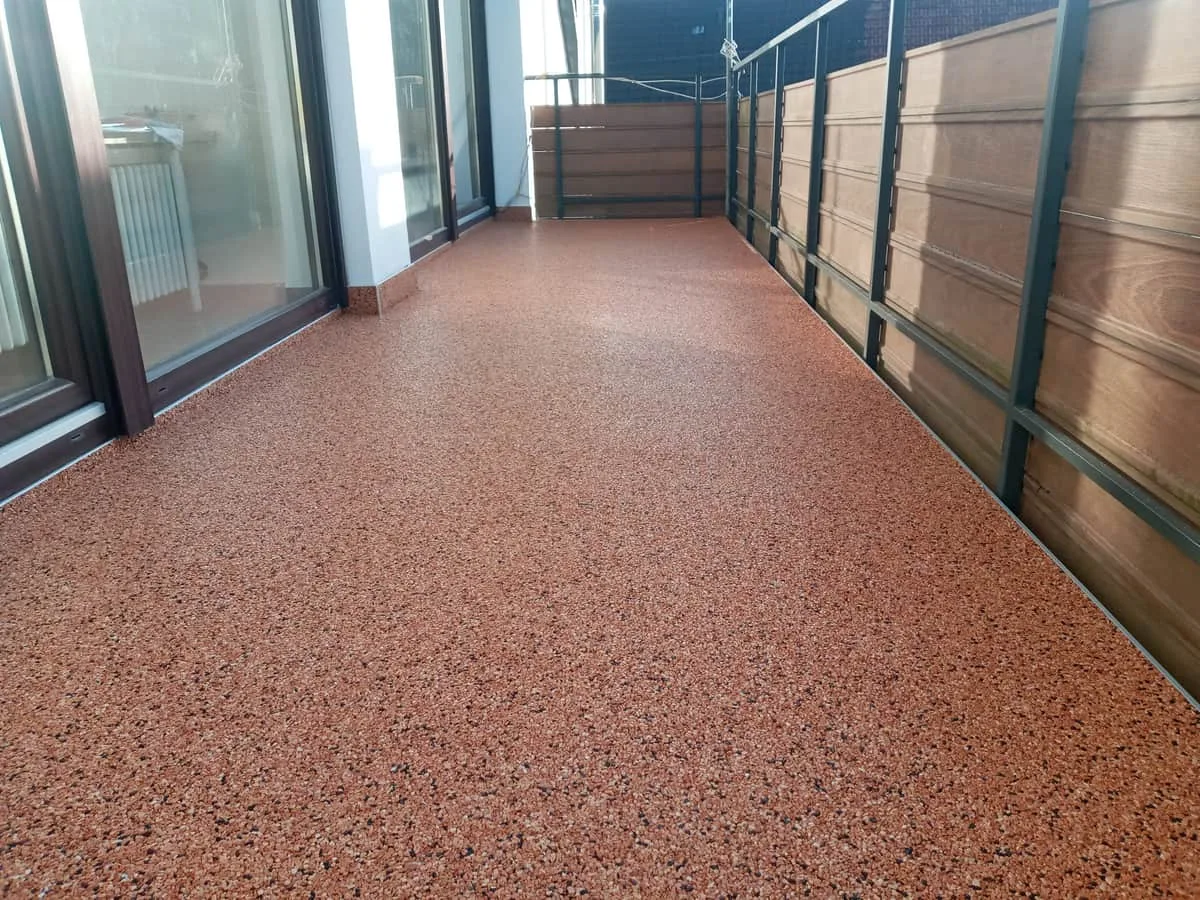 Balkon Steinteppich – modernes Design Nürtingen