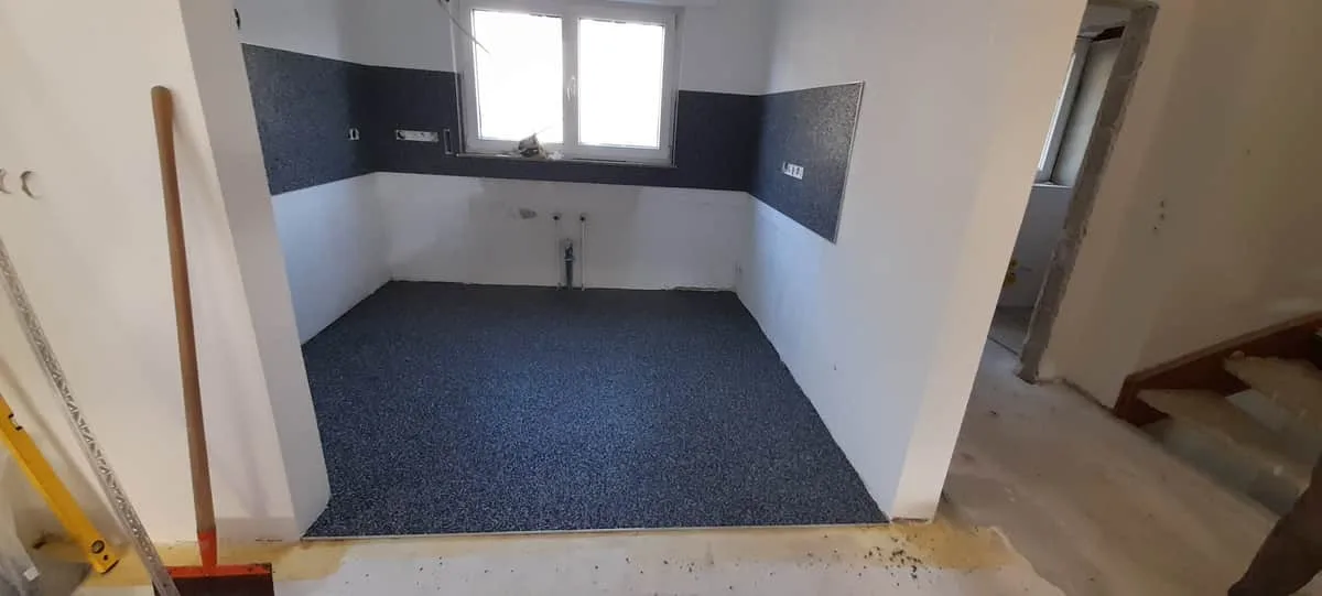 Küche Steinteppich – Naturmarmor Wandverkleidung