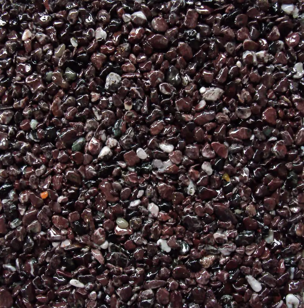 Steinteppich Farbe Brombeer – Naturmarmor-Granulat für Balkon und Terrasse in Nürtingen