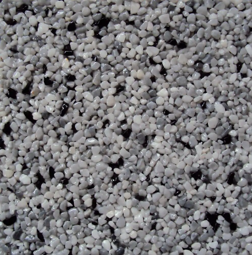 Steinteppich Farbe Businessgrau – Naturmarmor-Granulat für Balkon und Terrasse in Nürtingen