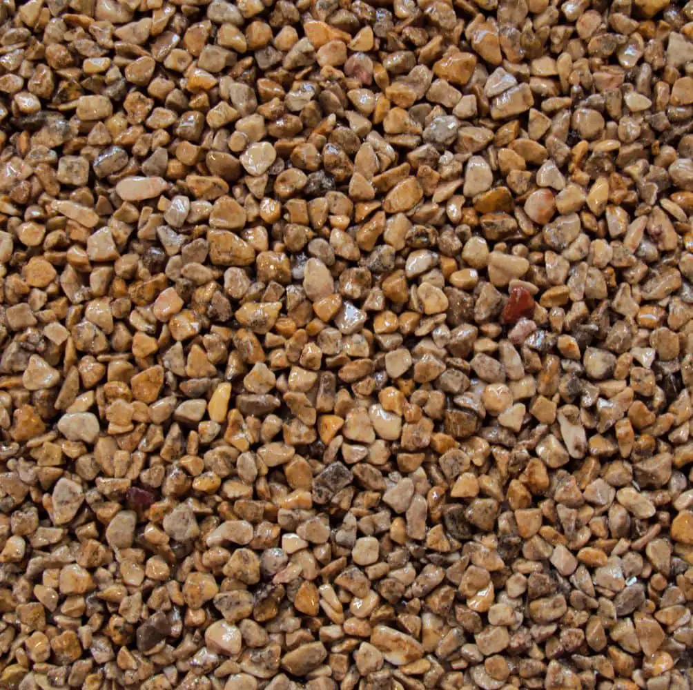 Steinteppich Farbe Erdbraun – Naturmarmor-Granulat für Balkon und Terrasse in Nürtingen