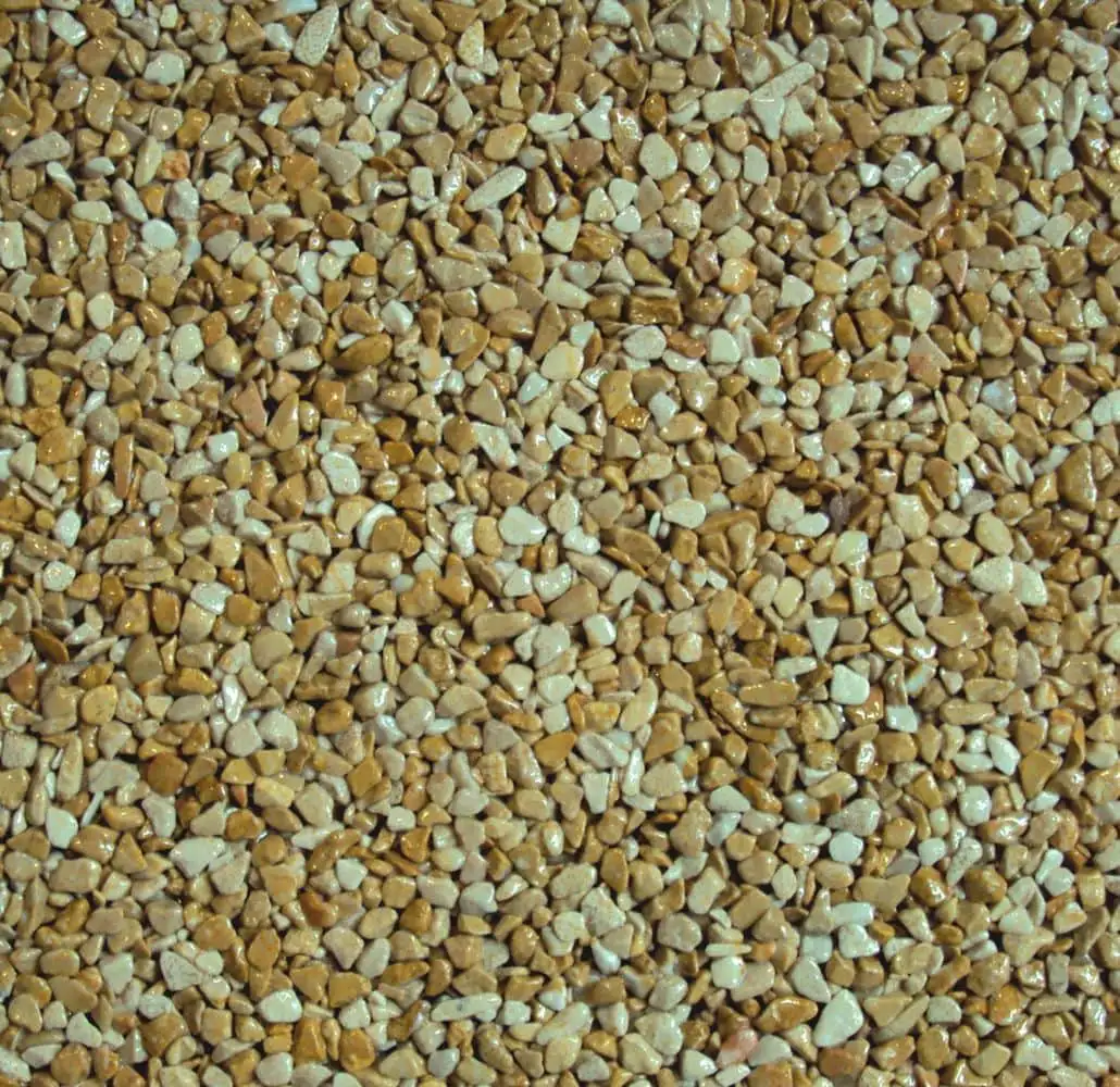 Steinteppich Farbe Gelb – Naturmarmor-Granulat für Balkon und Terrasse in Nürtingen