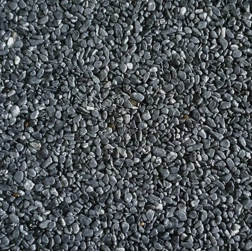 Steinteppich Farbe Graphit – Naturmarmor-Granulat für Balkon und Terrasse in Nürtingen