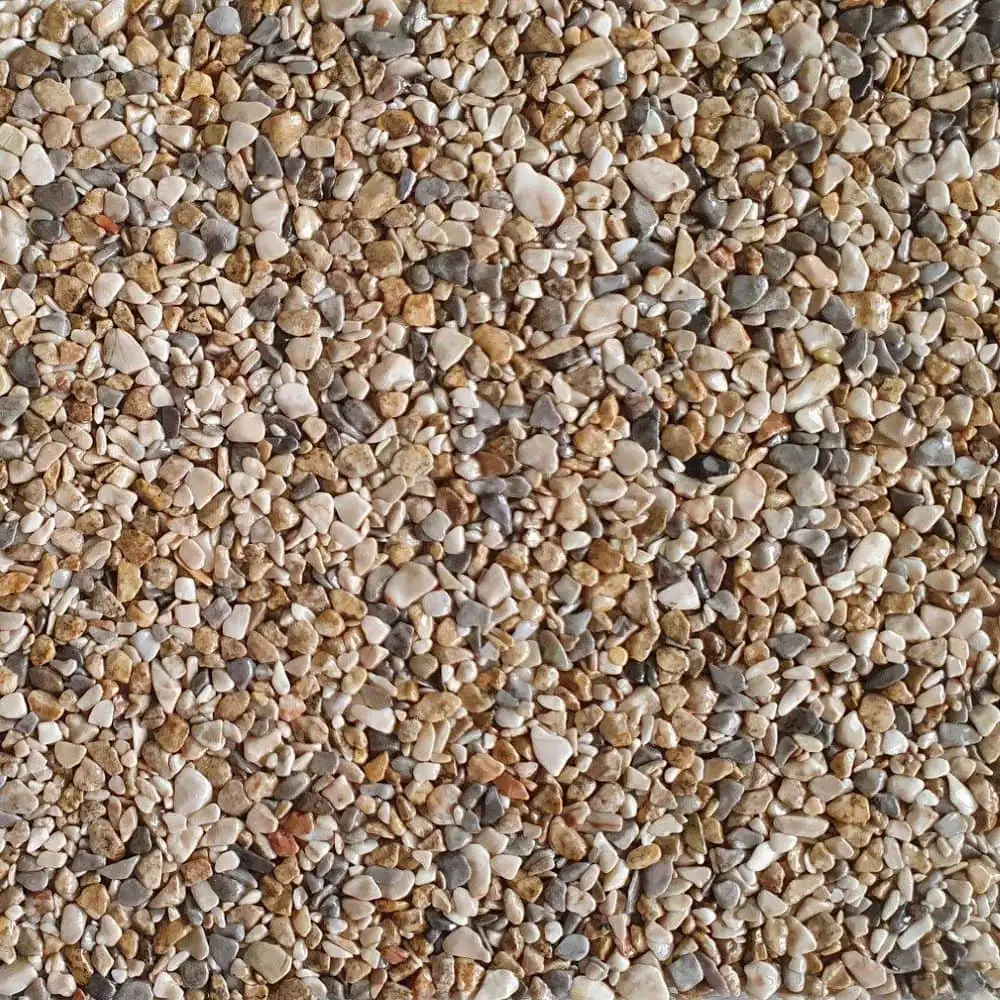 Steinteppich Farbe Lagune – Naturmarmor-Granulat für Balkon und Terrasse in Nürtingen