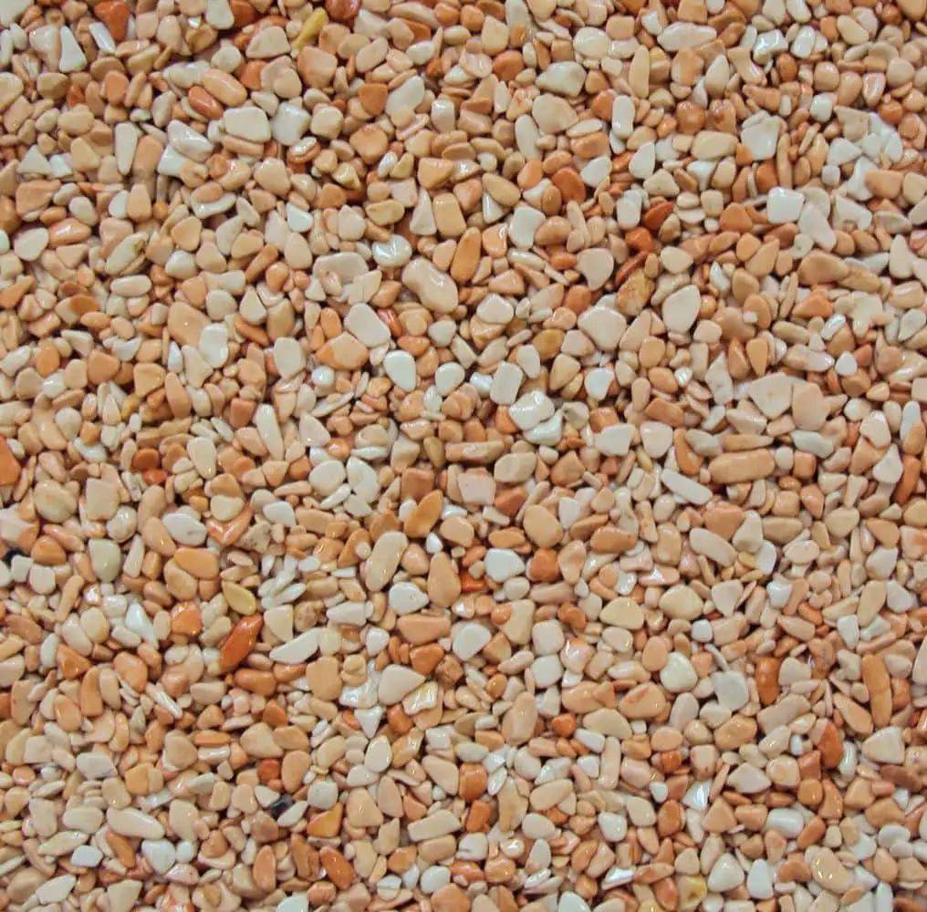 Steinteppich Farbe Rosa – Naturmarmor-Granulat für Balkon und Terrasse in Nürtingen