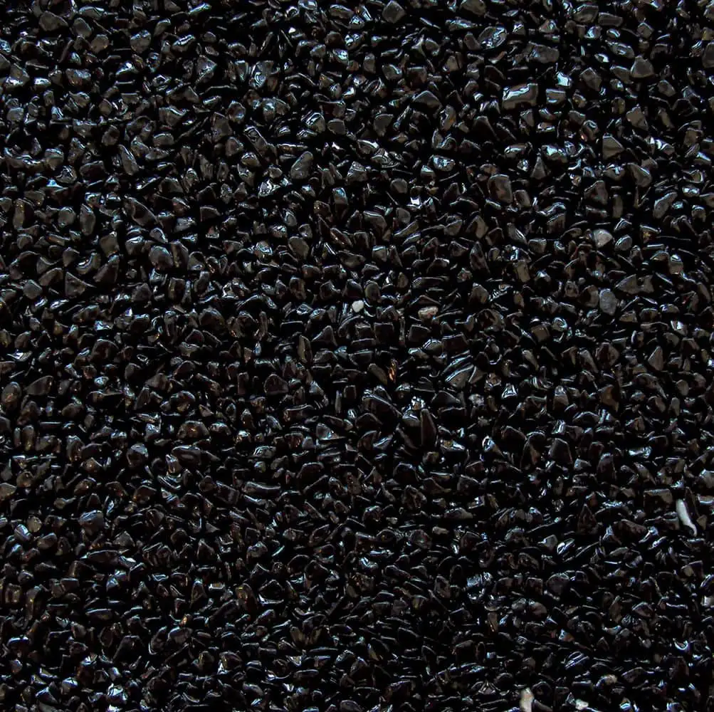 Steinteppich Farbe Schwarz – Naturmarmor-Granulat für Balkon und Terrasse in Nürtingen